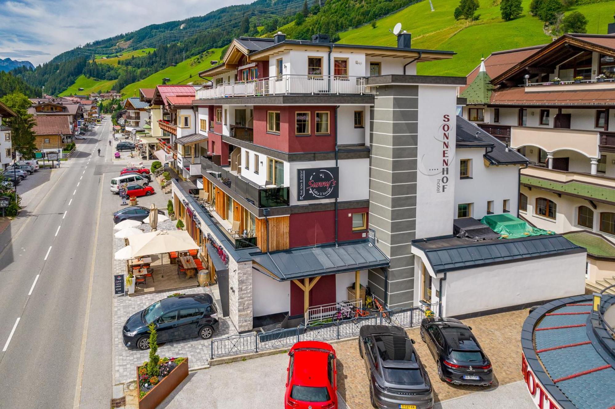 Hotel Sonnenhof Gerlos Centrum Екстер'єр фото